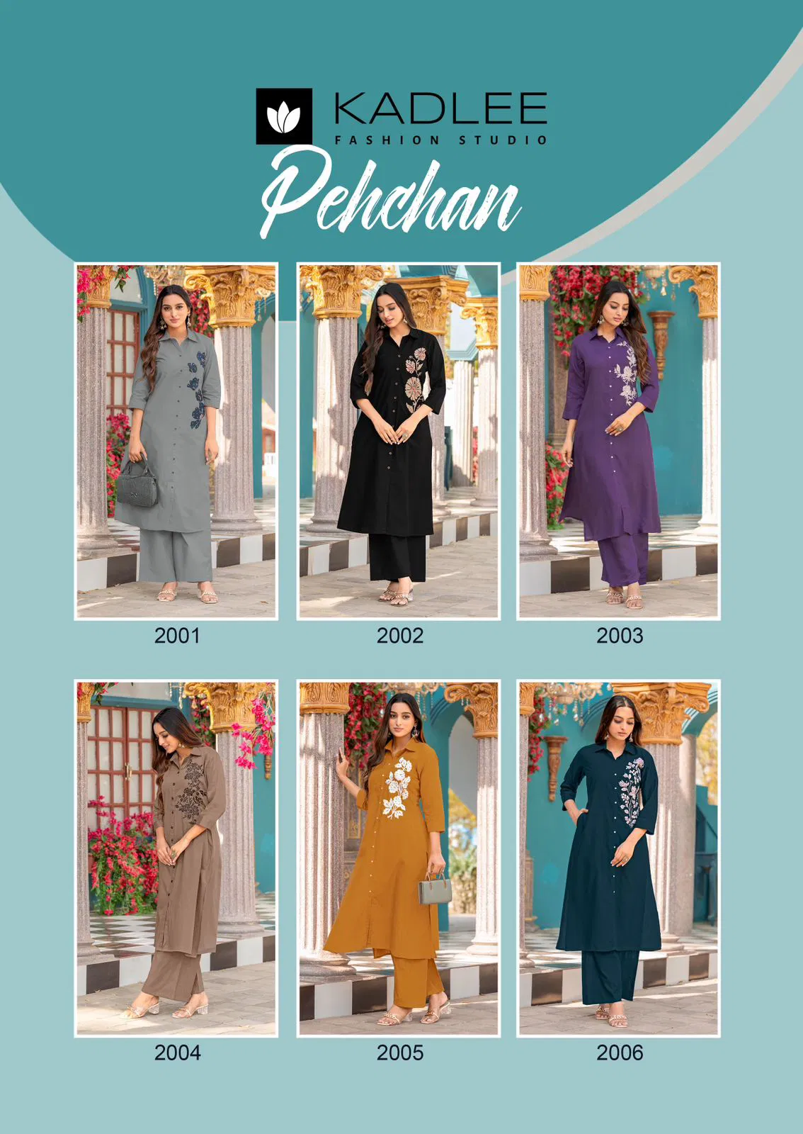 Pehchan By Kadlee Heavy Rayon Top With Bottom Exporters In India